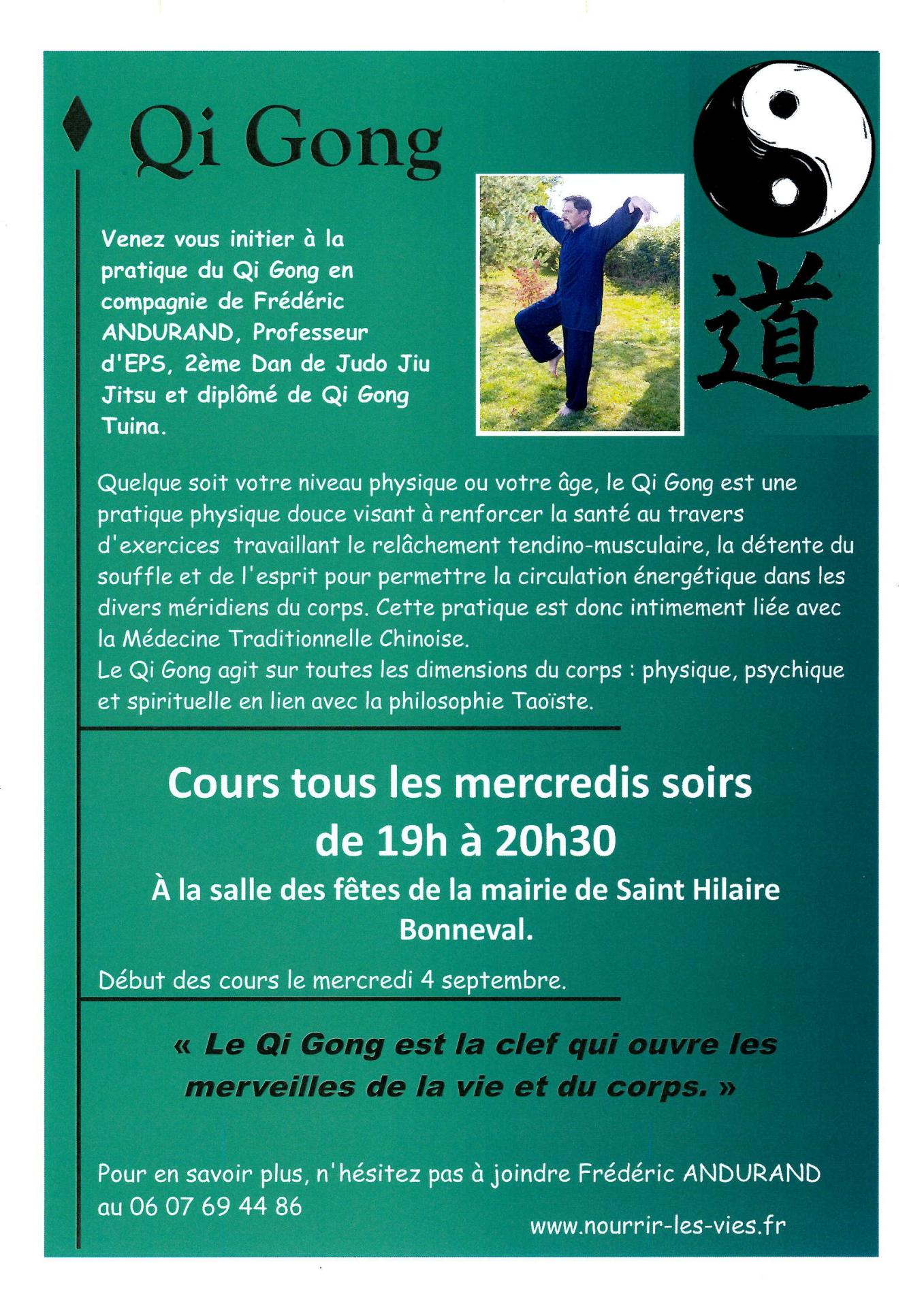 Affiche QI GONG